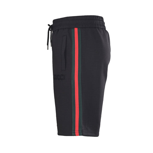 Gucci Web Stripe Technical Jersey Shorts – Black