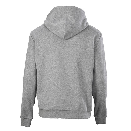 Louis Vuitton Monogram Embroidered Zip Hoodie — Grey