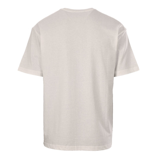 PRADA T-shirt with small figure graphic at the neckline