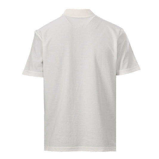 Prada Metal Triangle Logo Polo Shirt