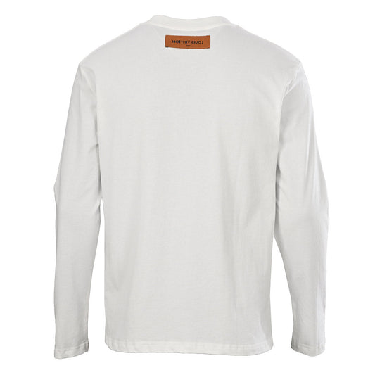 Louis Vuitton Long Sleeve T-Shirt — white