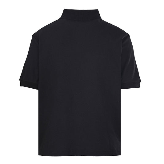 PRADA Oval Embroidery Short-Sleeve Polo Shirt