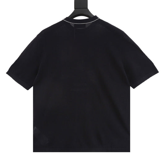 GUCCI Letter Intarsia-Knit T-Shirt