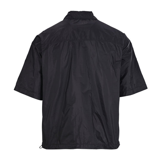 PRADA Minimalist Short-Sleeve Shirt with Double Pockets