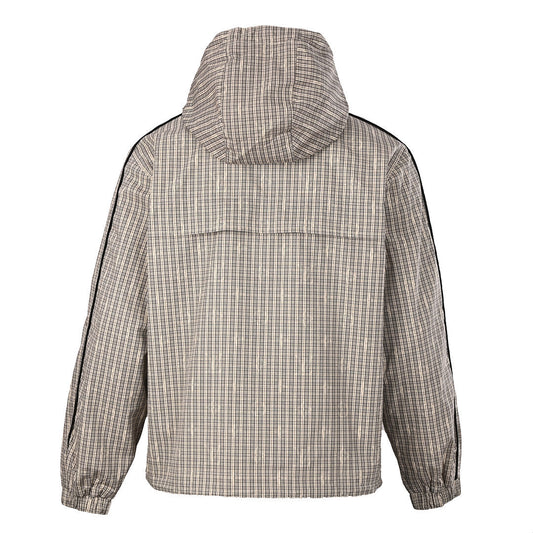 Louis Vuitton Check Hooded Windbreaker Jacket
