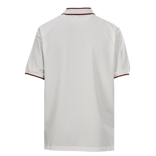 GUCCI Ribbed Jacquard Polo Shirt