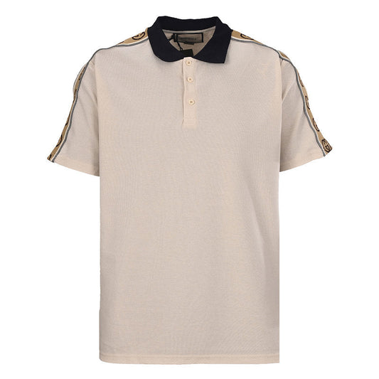 Gucci Classic Reflective Web Polo Shirt
