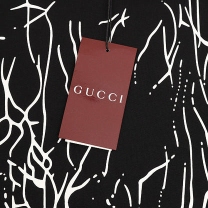 GUCCI 2026 New Arrival: All-Over Digital Print Twig Motif T-Shirt