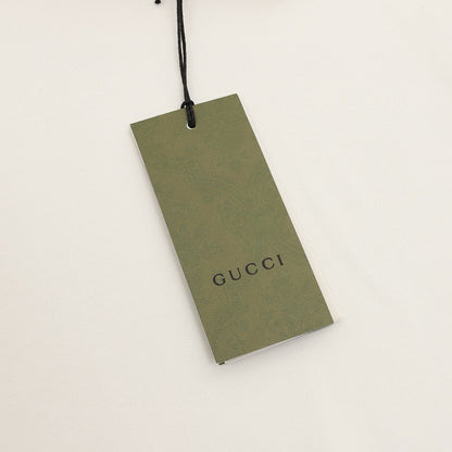 Gucci Summer-Style Belt-Print Short-Sleeve Top
