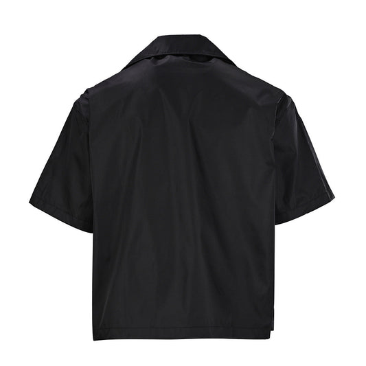 PRADA Nylon Pocket Short-Sleeve Shirt